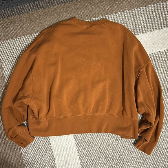 Nike Cropped Crew Neck Sweatshirt, Size large - Picture 6 of 6